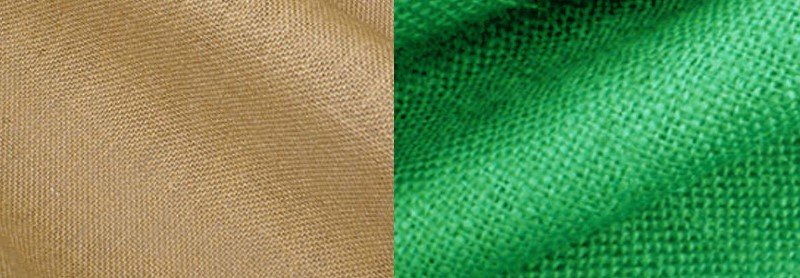 jute fabrics natural-Dyed