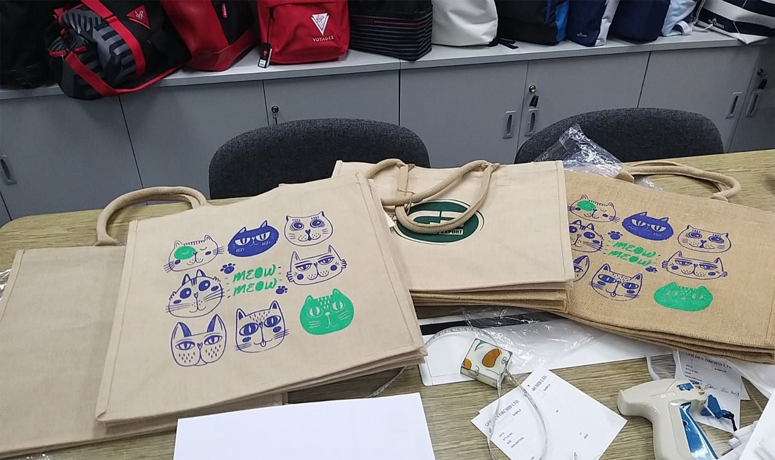 Jute bag product from Green Earth Export